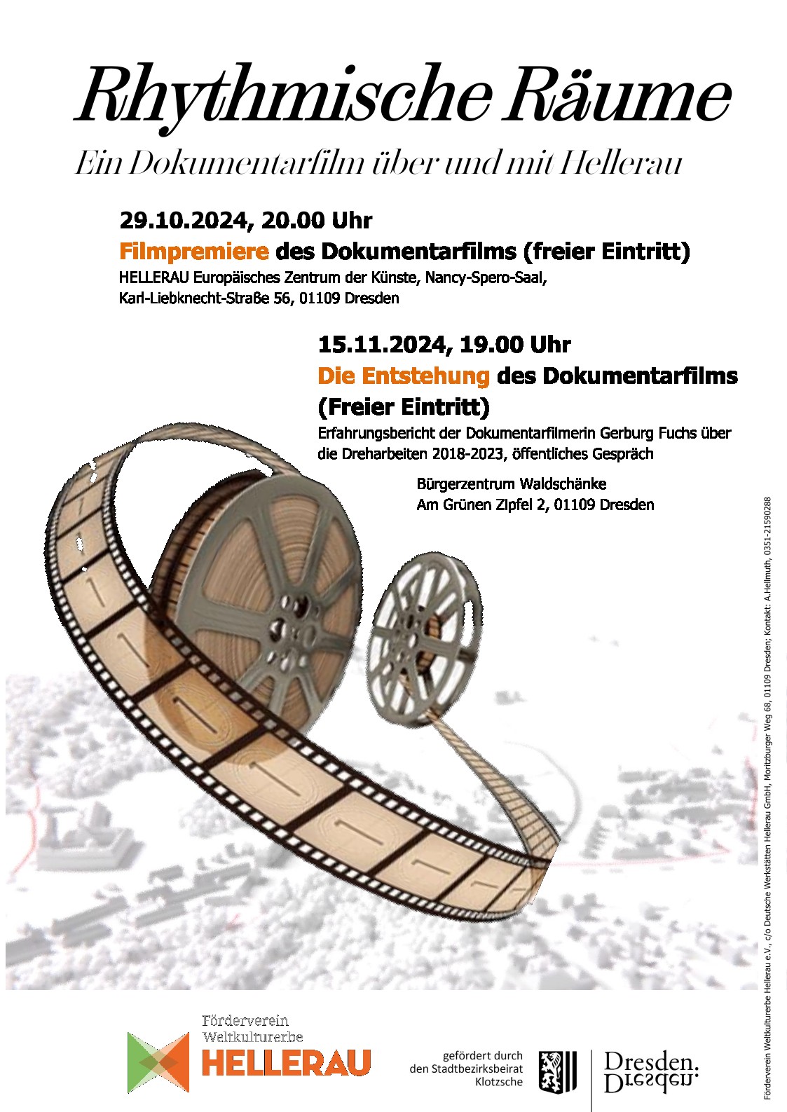 Plakat Rhythmische Raume gesamt